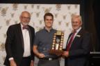 Andrew Coon winner of the Bill Fleming Youth Championship Award