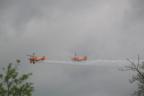Some wing-walkers providing lunchtime entertainment