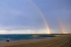 Beach Rd rainbow. Another perfect day heading to the Macedon OST.